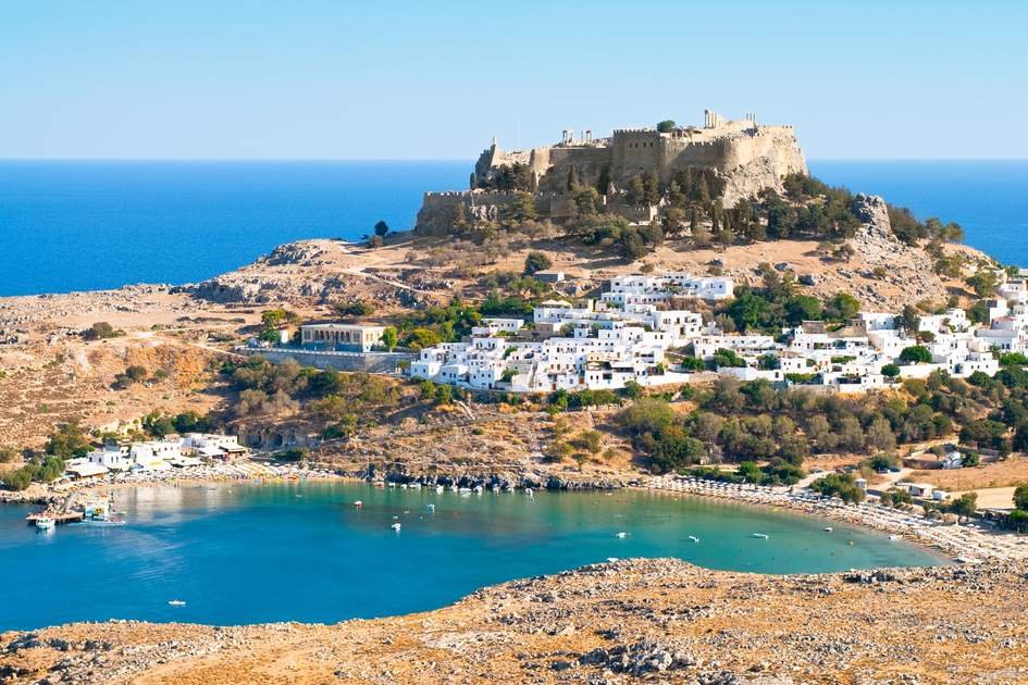 Rhodes, Lindos, Beach Greece
